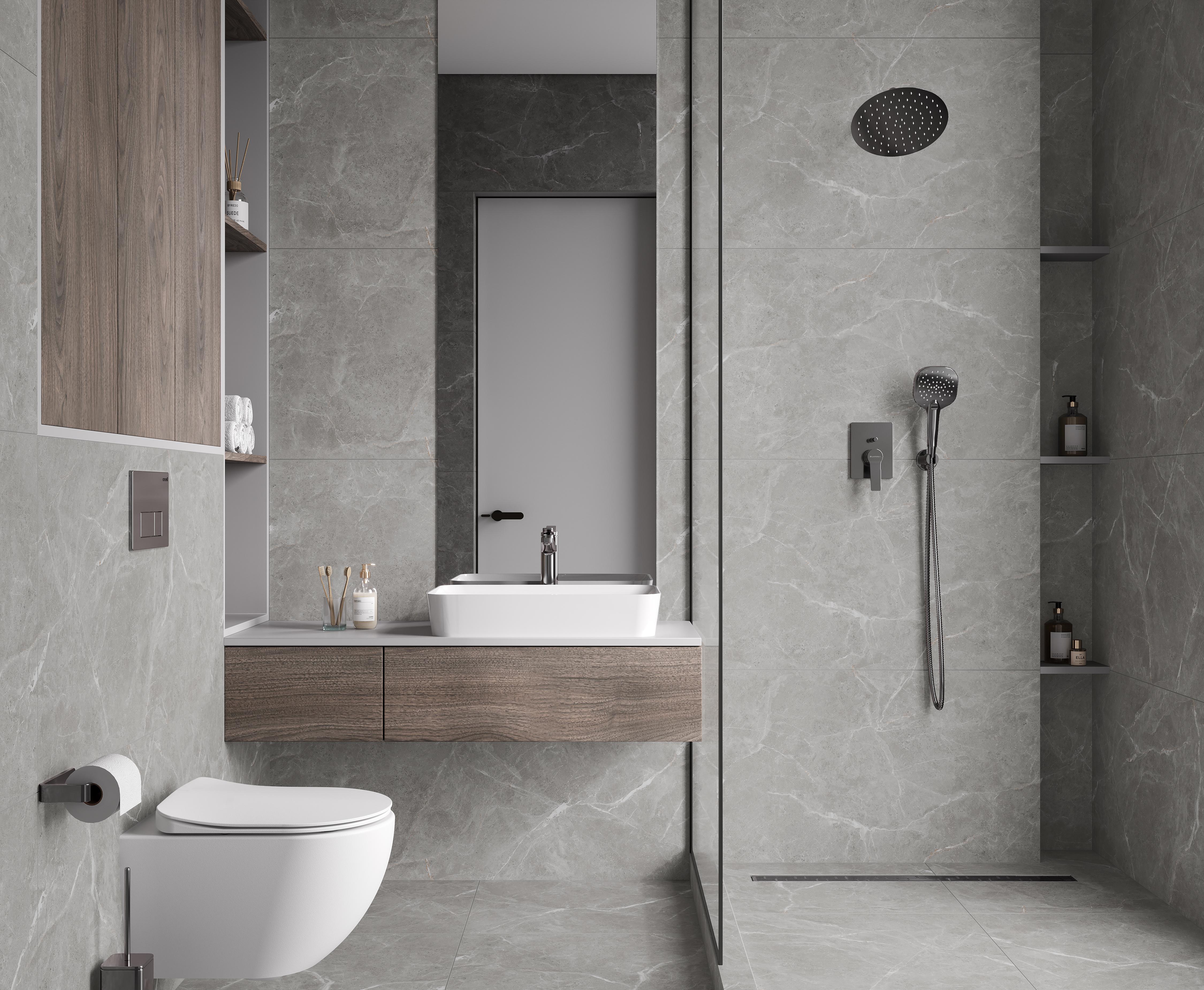 Stone Cool Grey от CERADIM: прохладная сдержанность северного камня