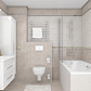 Роял Плитка настенная микс серая 60086 20х60 глянцевая_4
