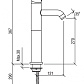 Смеситель для раковины LAPARET Минилиада/MINILIADA высокий N2012902LPT_1